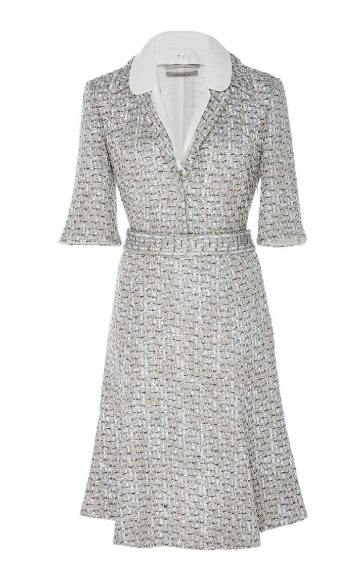 Soonil Holiday Dress With Detachable Collar