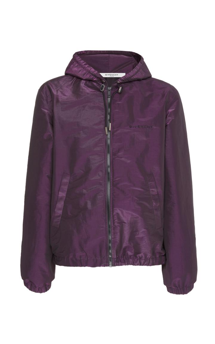 Givenchy Hooded Shell Jacket Size: 46