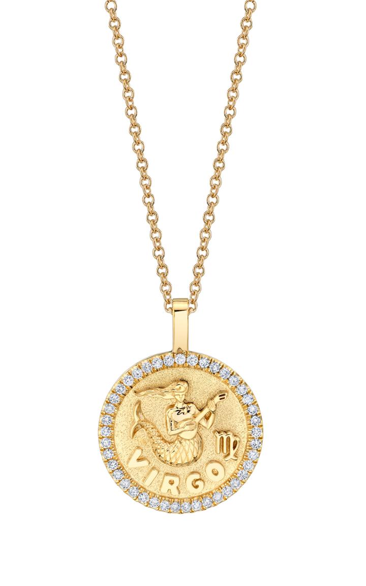 Moda Operandi Anita Ko 18k Yellow Gold Zodiac Pendant