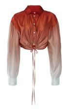 Moda Operandi Christopher Esber Orbit Crop Tie Shirt
