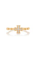 Rosa De La Cruz 18k Gold And Diamond Ring