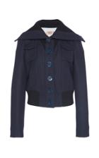 N 21 N&deg;21 Lorraine Drape Collar Wool Jacket