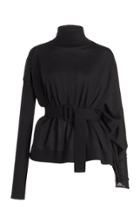 Moda Operandi Roland Mouret Carnaby Asymmetric Wool Top