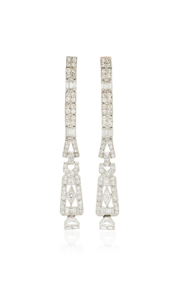 Mindi Mond Multi-cut Diamond Drop Earrings