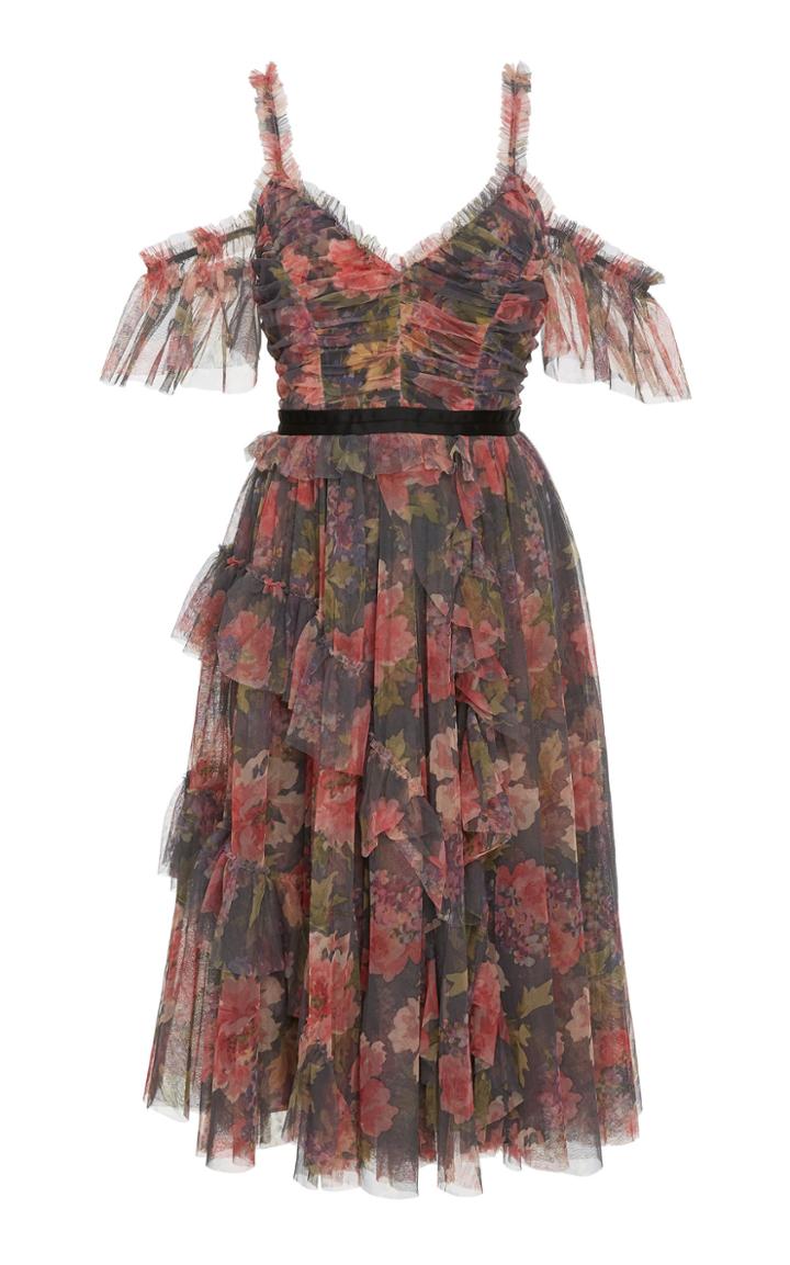 Needle & Thread Titania Rose Tulle Dress