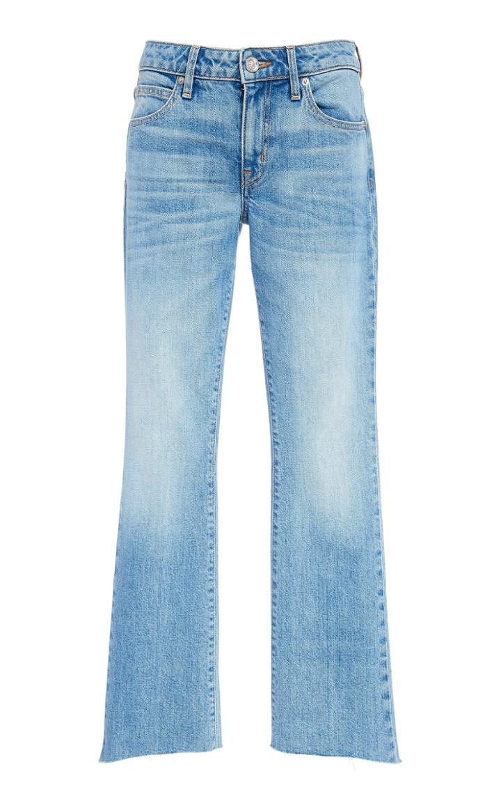 Slvrlake Denim Scarlett Mid-rise Slim Flared Jeans