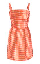Faithfull Ischia Checkered Mini Dress