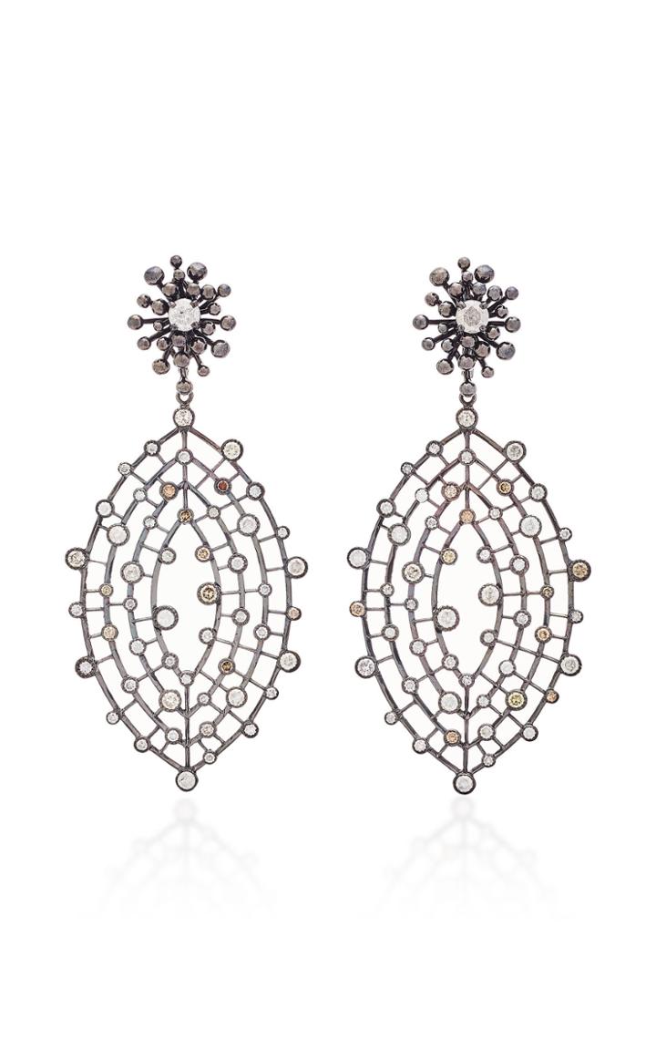 Vram Nocturne Portal-shape Earrings