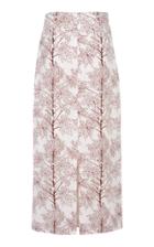 Moda Operandi Coco Shop Printed Cotton Midi Skirt