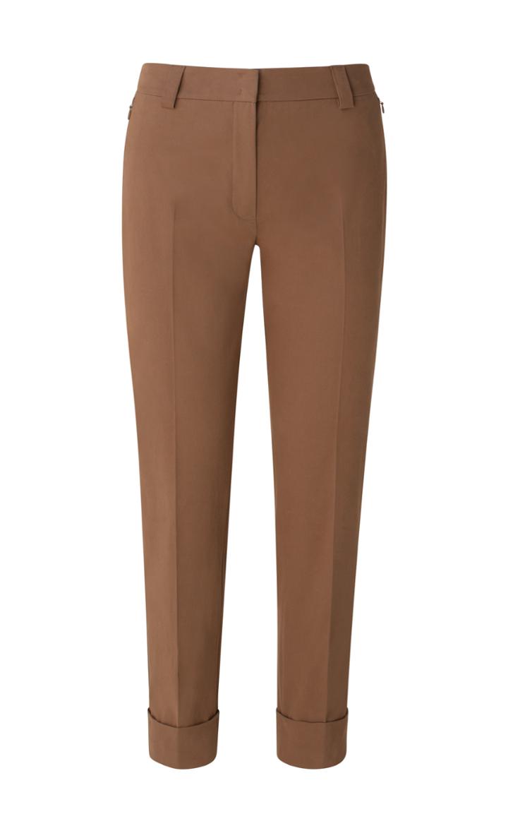 Moda Operandi Akris Maxima Cuffed Stretch-cotton Trousers