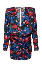 Magda Butrym Pesaro Floral-print Silk Mini Dress