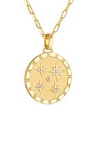 Pamela Zamore Multi Star 18k Yellow Gold Diamond Necklace