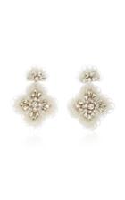 Mignonne Gavigan Mila Silk Organza And Resin Earrings