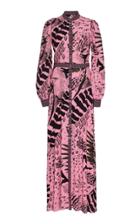 Temperley London Rosella Printed Crepe Maxi Dress