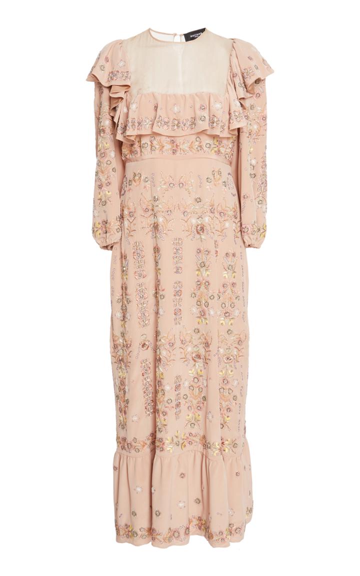 Rochas Embroidered Dress