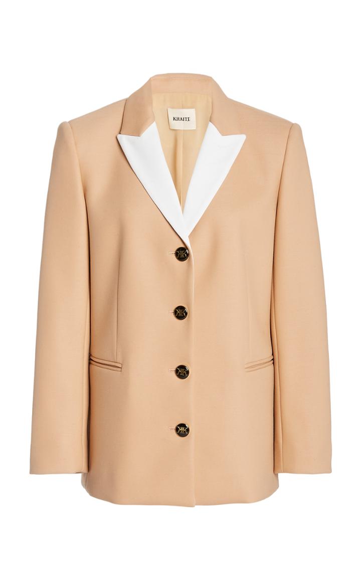 Moda Operandi Khaite Joan Wool-blend Blazer