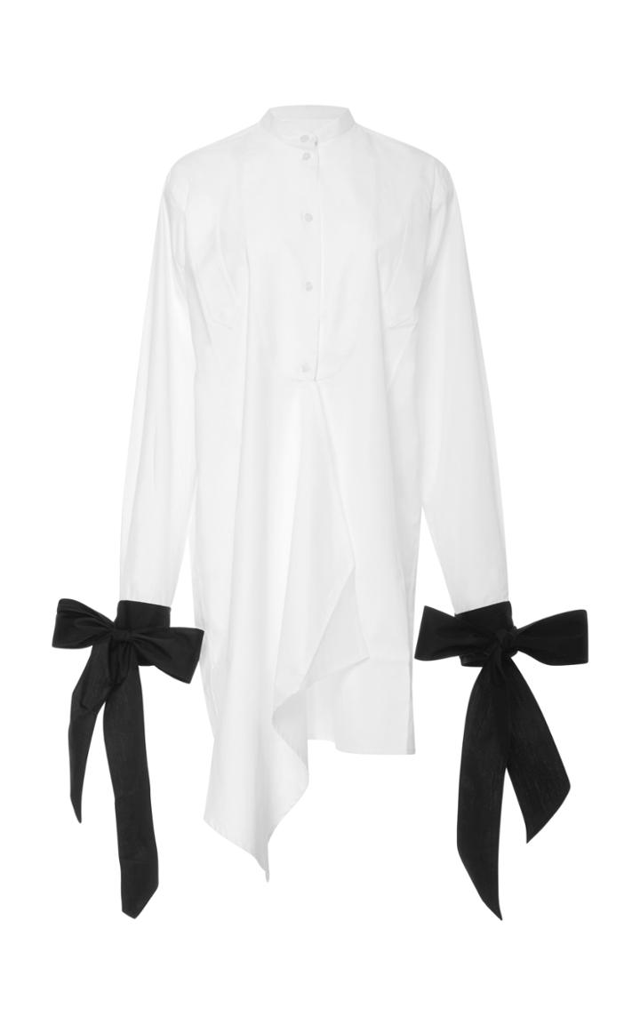 Jw Anderson Contrast Cuff Shirt Dress