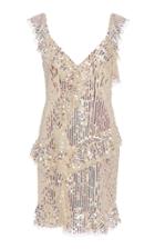 Needle & Thread Scarlett Sequin Tulle Mini Dress