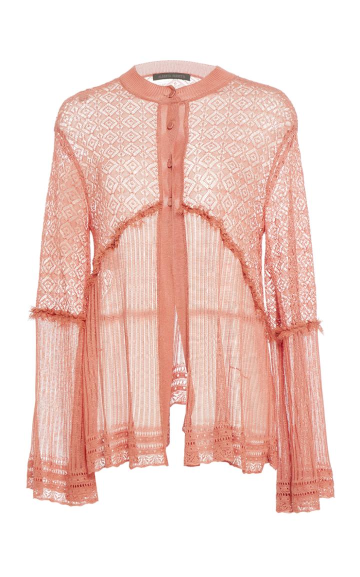 Alberta Ferretti Thin Knit Cardigan