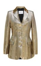 Racil Curtis Cotton-blend Metallic Blazer