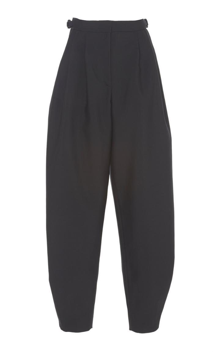Roksanda Andra Cotton And Silk Blend Tapered Pants