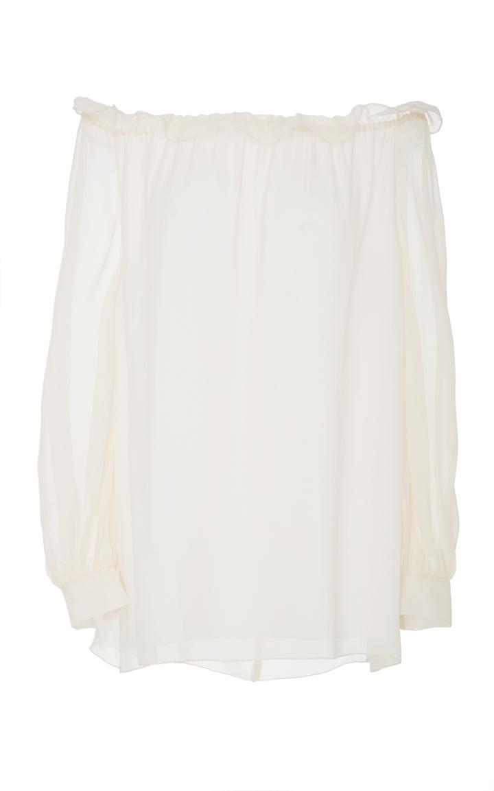 Lake Studio Off The Shoulder Ruffle Blouse