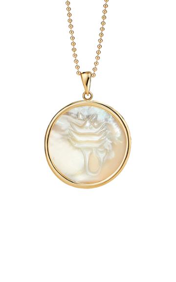 Ashley Mccormick Scorpio 18k Gold Necklace
