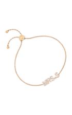 Moda Operandi Ef Collection 14k Gold Diamond Custom Initial Bolo Bracelet