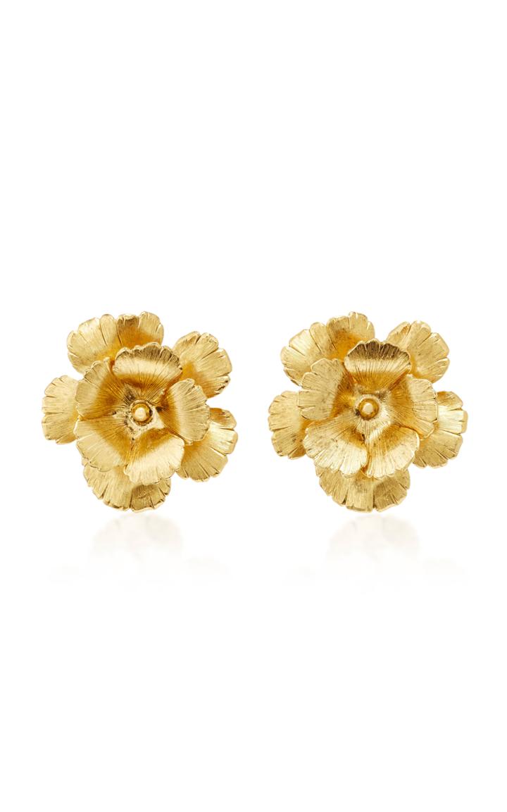 Jennifer Behr Juniper Gold-plated Earrings