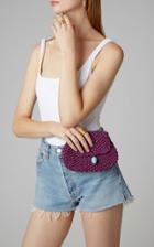 Grazia & Marica Vozza Woven Leather Pochette