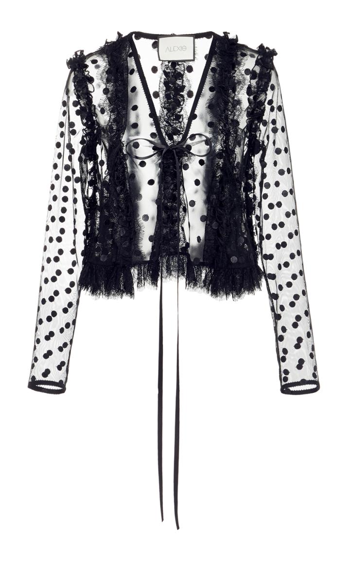 Alexis Clementine Lace Up Top