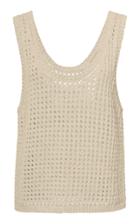 Nanushka Tula Crochet-knit Cotton-blend Tank Top