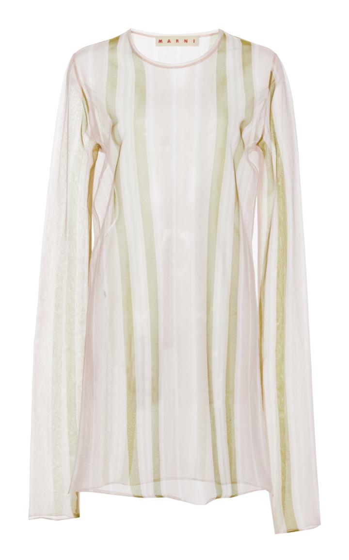 Marni Striped Long Sleeve Tunic