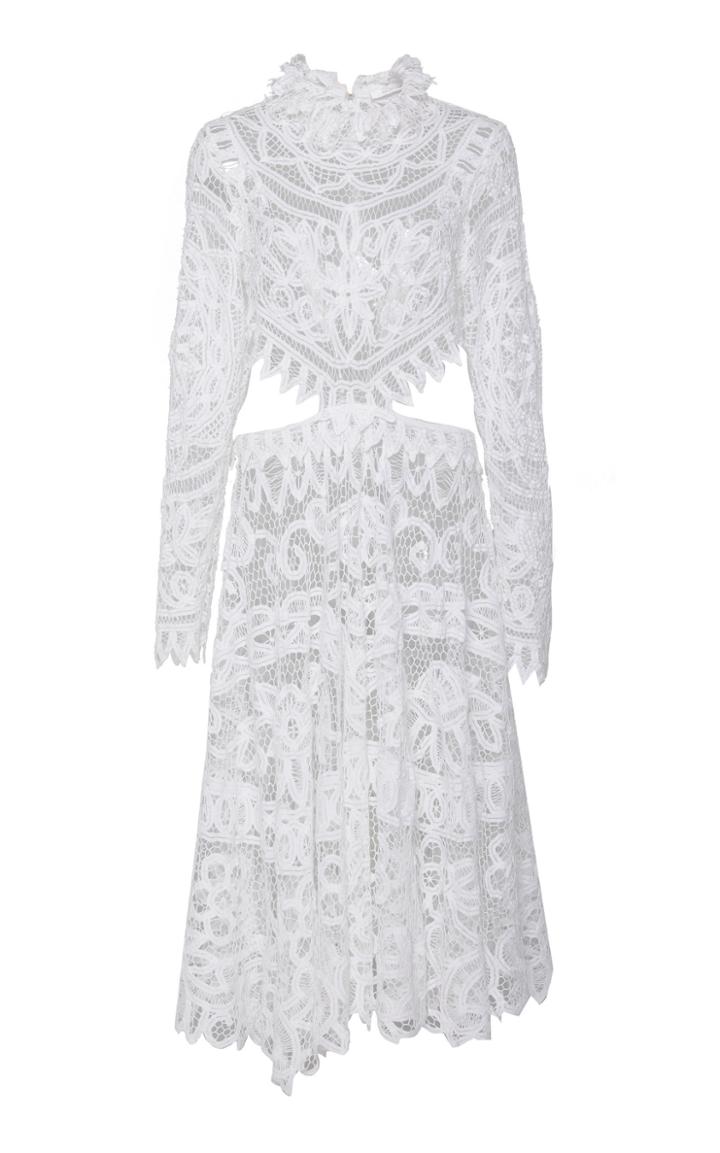 Nevenka Follow Your True Path Side Cut Out Cotton Dress