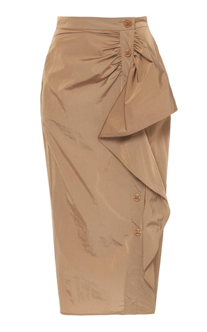 Max Mara Zeno Taffeta Pencil Skirt