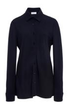 Rosetta Getty Button-down Jersey Shirt