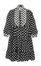 Rossella Jardini Tiered Polka Dot Dress