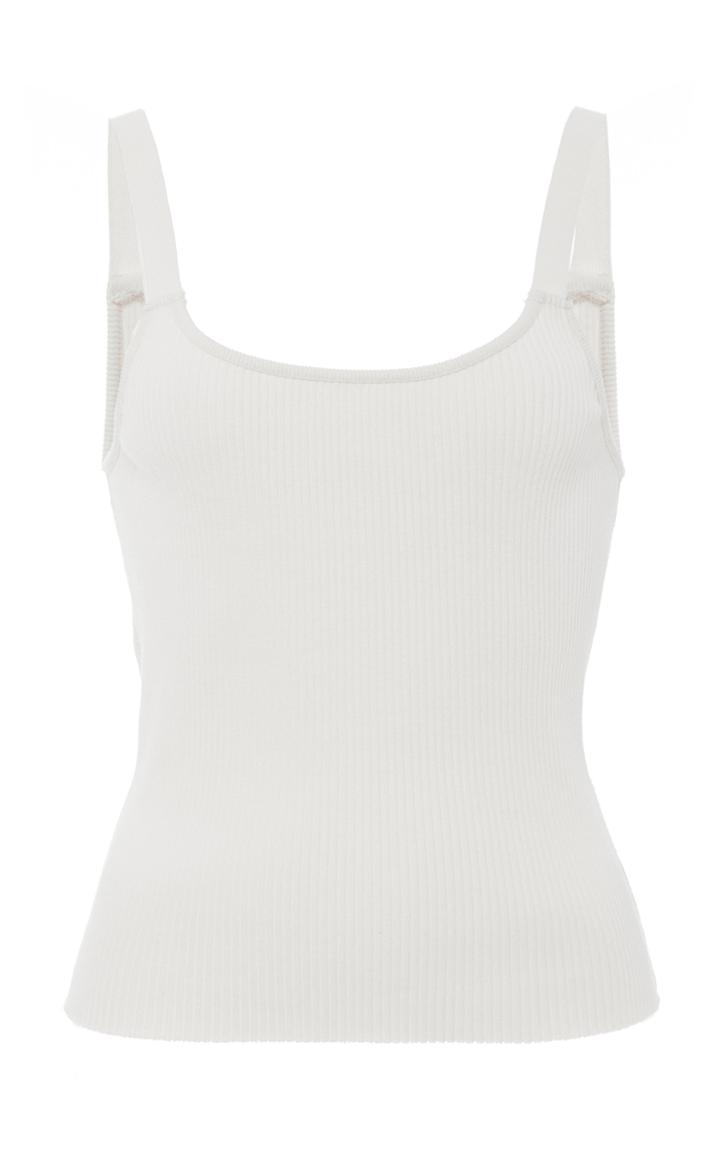 Moda Operandi Vince Ribbed Cotton-blend Cami Size: Xxs