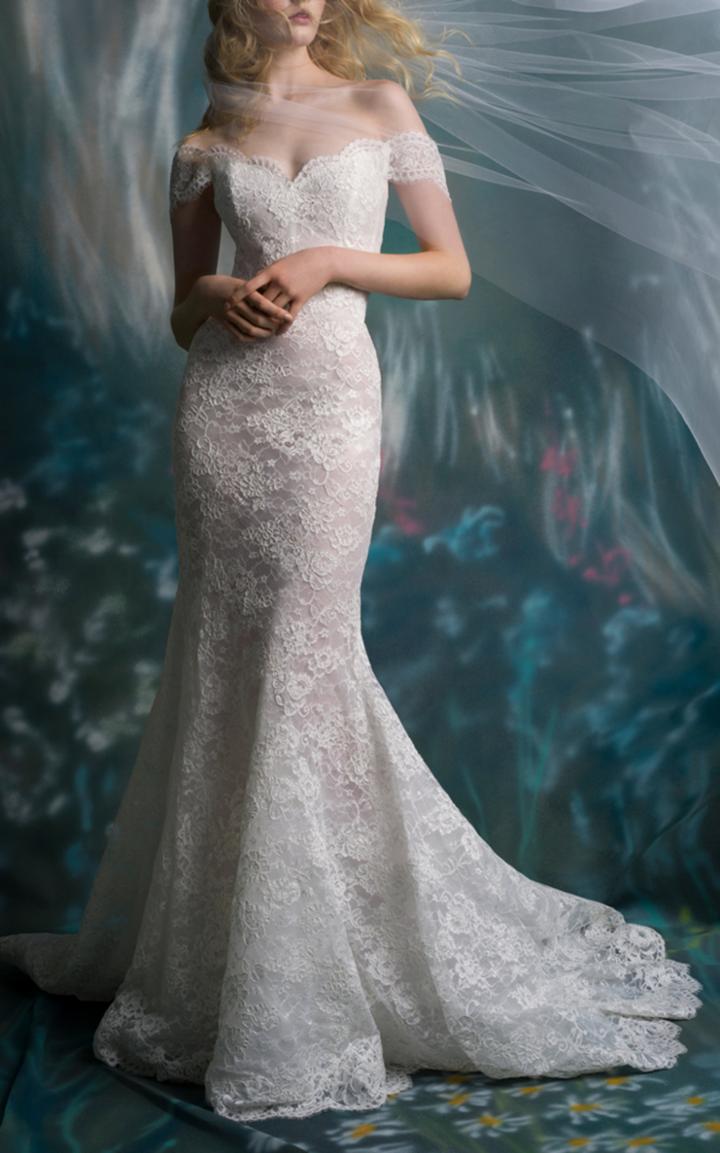 Isabelle Armstrong Delilah Off-the-shoulder Gown