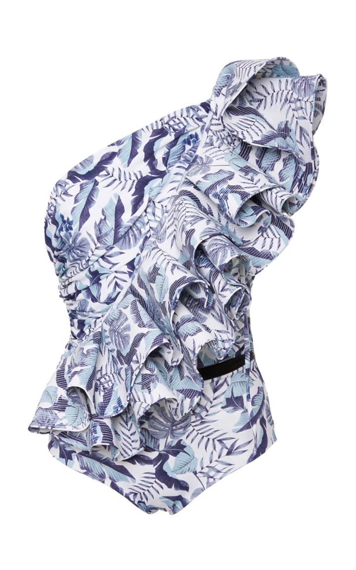 Johanna Ortiz M'o Exclusive Kalimba One Shoulder Swimsuit