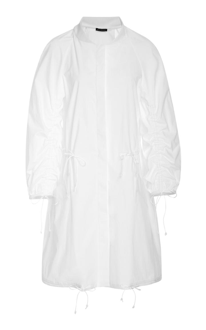 Josie Natori Tie Sleeve Topper Coat
