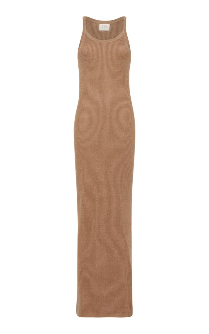 Moda Operandi St. Agni Iman Linen Maxi Tank Dress