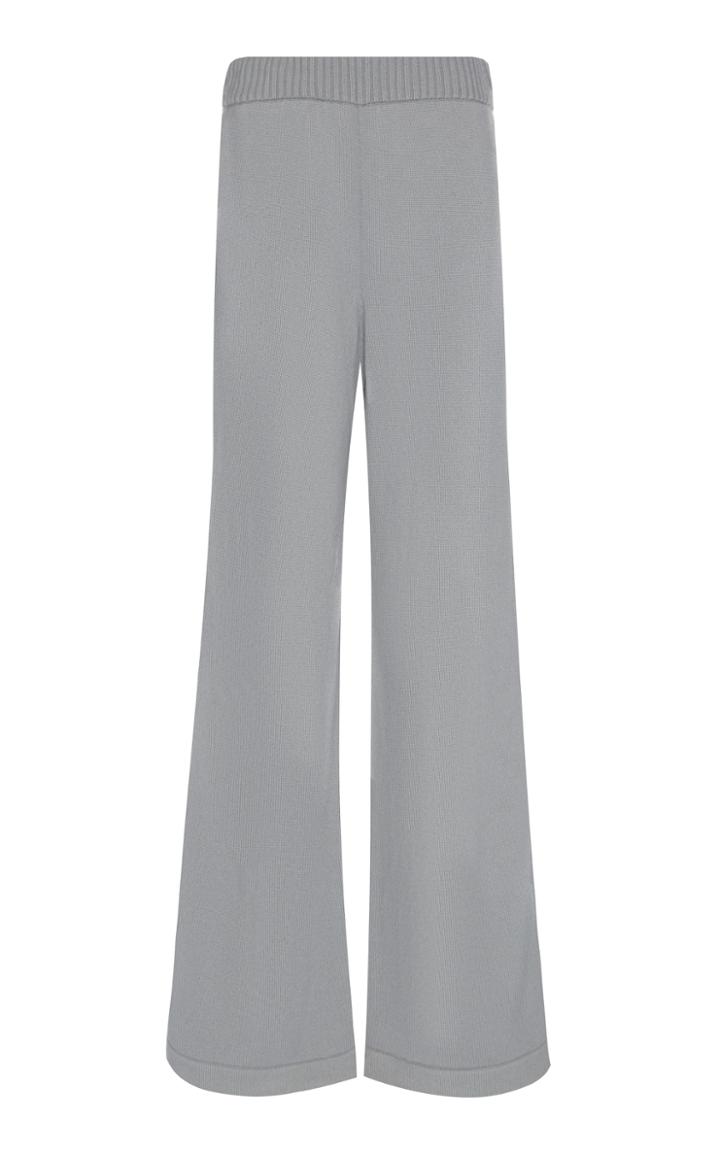 Tuinch Grey Cashmere Knit Trouser