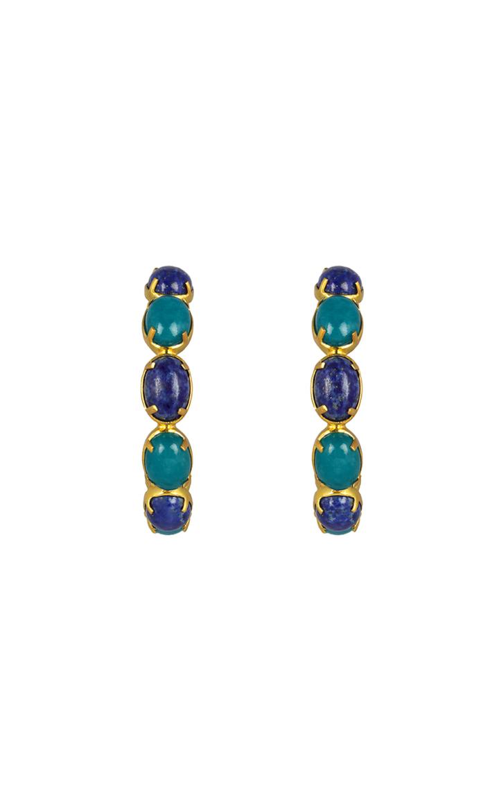 Moda Operandi Valre Jade And Lapis Como Hoops