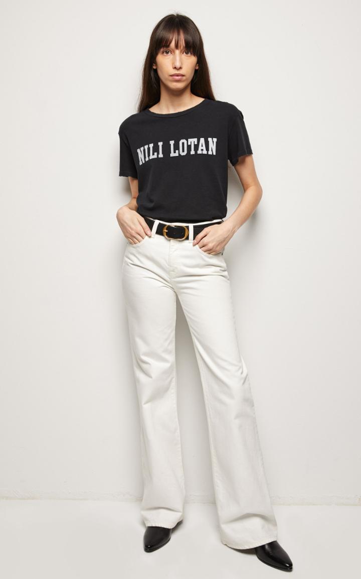 Moda Operandi Nili Lotan Celia Rigid High-rise Flared-leg Jeans