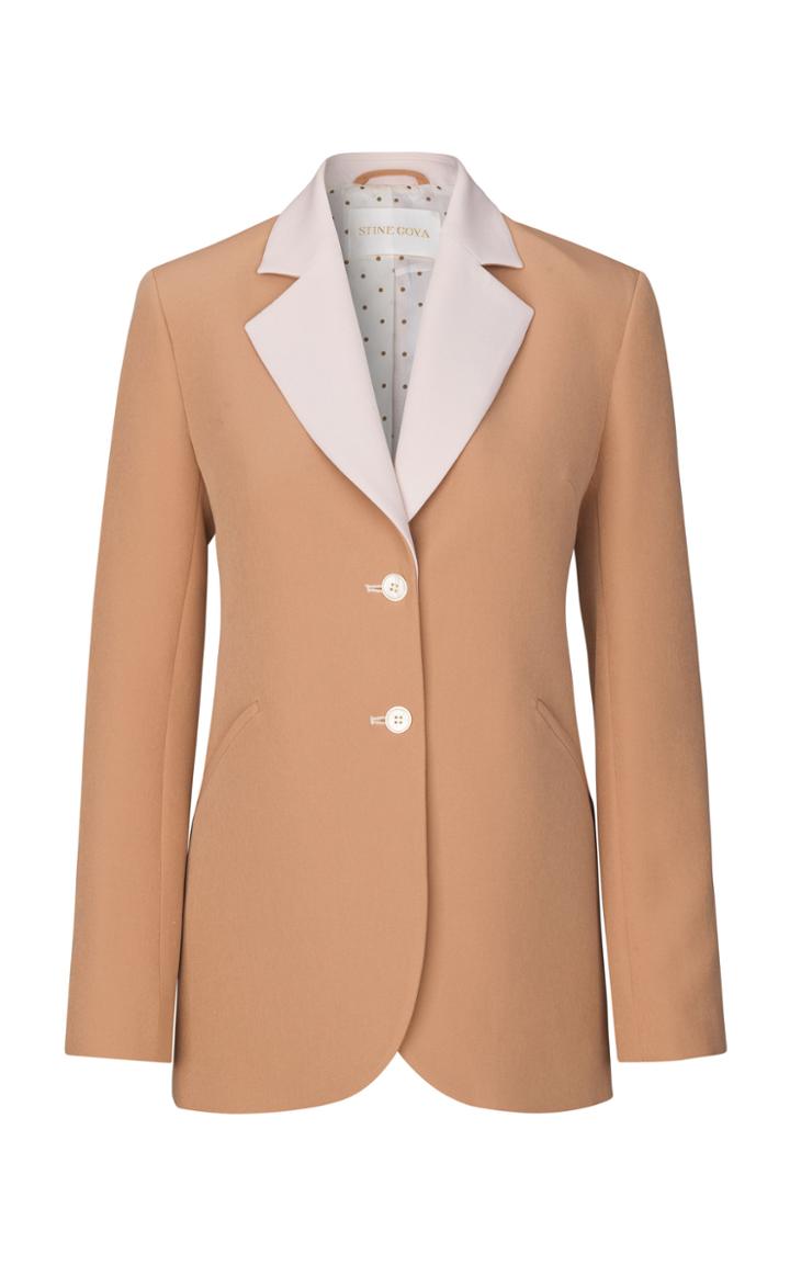 Stine Goya Florence Contrast Lapel Blazer