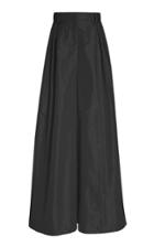 Carolina Herrera Pleated Silk Satin Wide-leg Pants