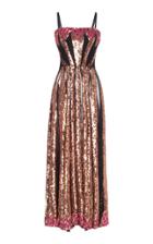 Temperley London Sycamore Strappy Sequin Dress