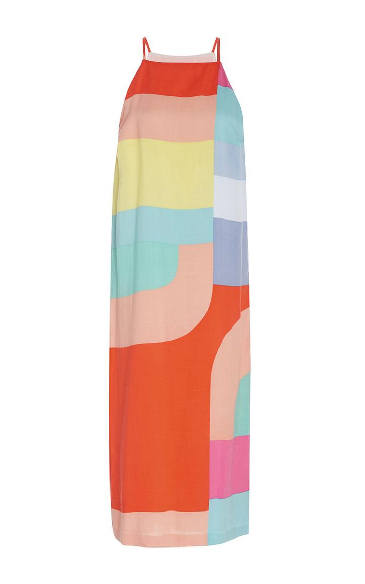 Mara Hoffman Colorblock Sleeveless Dress