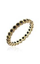Sethi Couture The Bezel 18k Yellow-gold And Black Diamond Ring